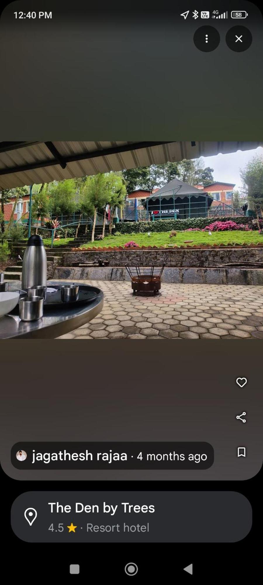 The Den By Trees Hotel Kotagiri Exterior foto